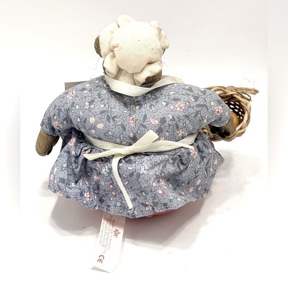 🐻 Primitive Country Bear Shelf Sitter 5” Kitchen Allspice Floral Farmhouse - Picture 3 of 6